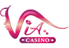 Logo VIA — vendor kasino live main portal-merah resmi ASIA300